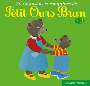 20 chansons et comptines de Petit Ours Brun Volume 3 aux éditions Bayard Musique